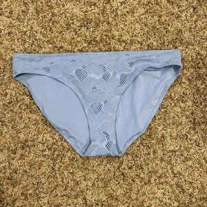 Aerie XL Blue Floral Bikini Bottoms NWT